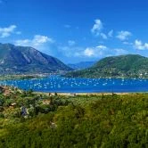 Vlicho na gréckom ostrove Lefkada