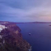 Večer na Santorini