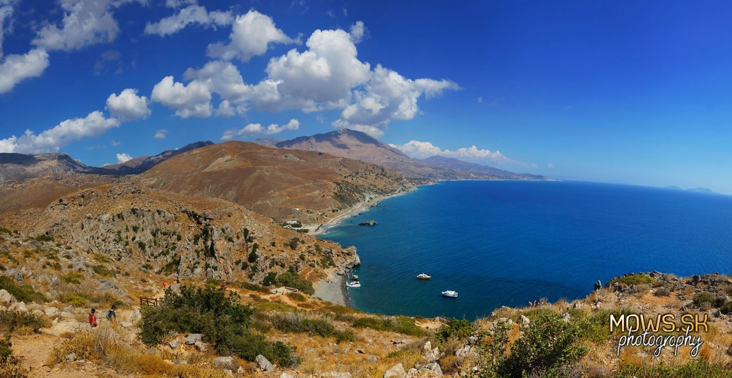 Pláž Preveli na Kréte
