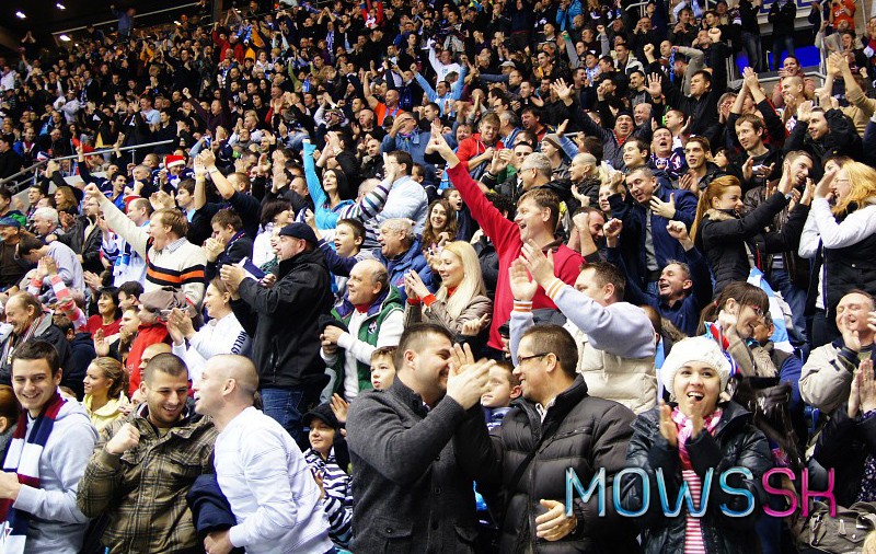 Hokejová atmosféra na HC Slovan 