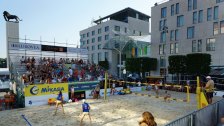 Plážový volejbal Elite Beach Tour na námestí Eurovea