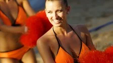 Sexy cheerleaderka