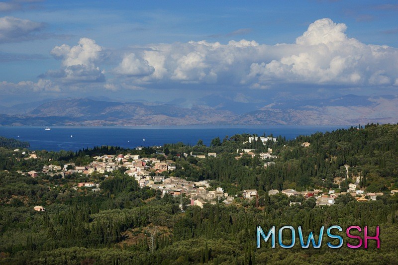 Výhľad z Agios Deka