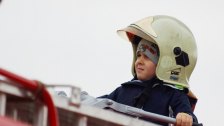 Mladý požiarnik