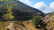 Turistická cesta na Kréte