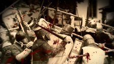 Krvavý stredoveký súboj so zbraňami
