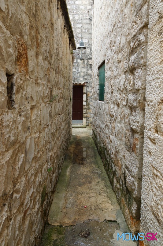 Úzke uličky v Trogire