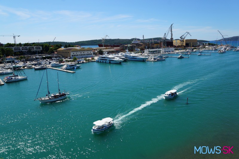 Prístav v Trogire