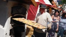 Pizza rožok priamo z pece