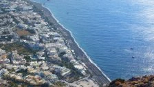 Kamari na Santorini