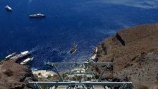Lanovka na Santoríne