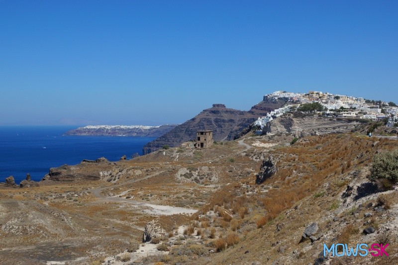 Negatívne stránky ostrova Santorini