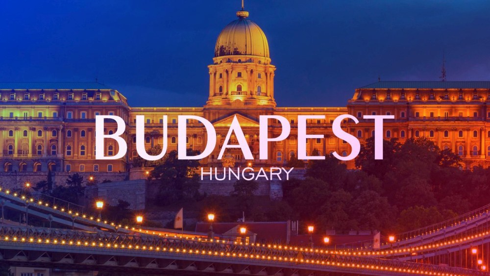 Budapešť v 4K časozbere