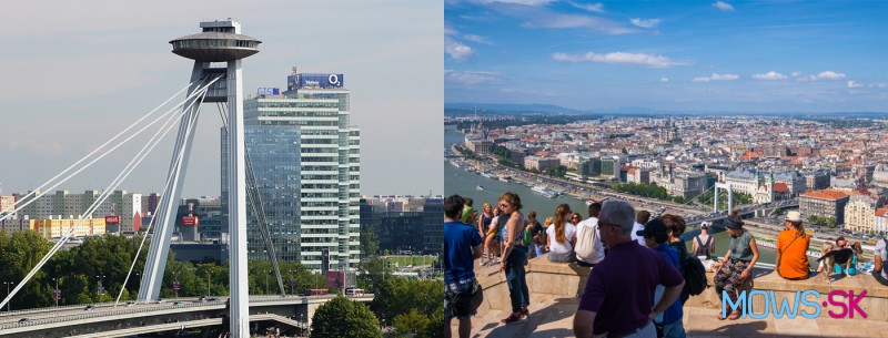 Architektúra v Bratislave a Budapešti