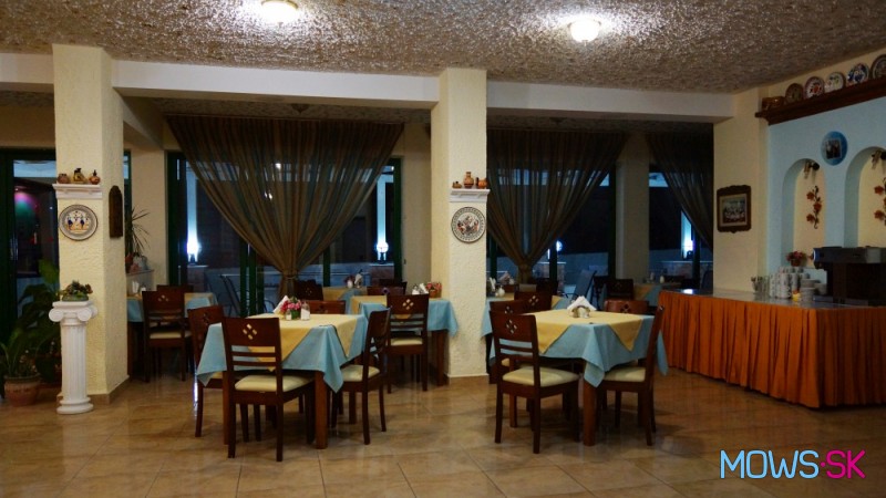 Jedáleň, Hotel Panorama, Pigadia, Karpathos